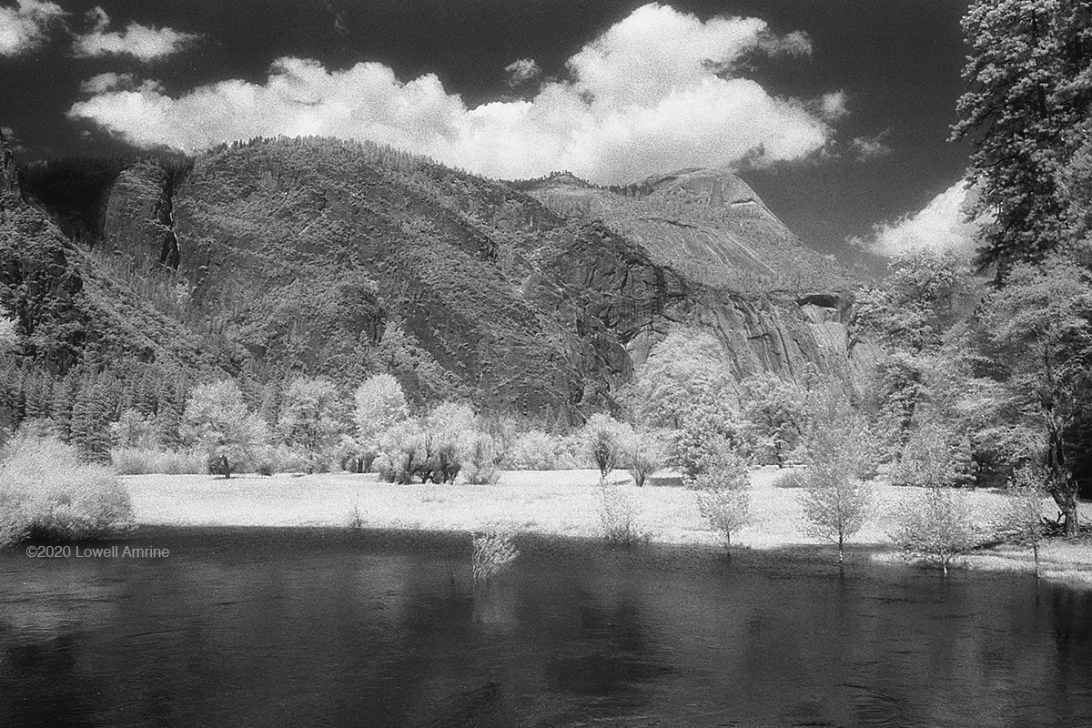 Merced River in Yosemite—infrared film